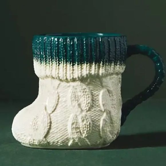 Anthropologie stocking mug, new! - Picture 1 of 1